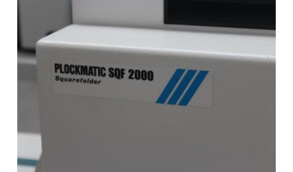 professionele bindmachine plockmatic bm 2000/ftr 2000/SQF 2000 F113-005 serienummer L088X00151